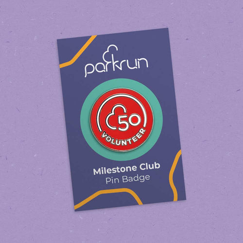 Volunteer 50 Pin Badge